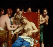 Guido Cagnacci Death of Cleopatra oil painting on canvas
